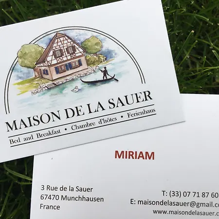 Maison De La Sauer - | D'hotes | Guest house Munchhausen
